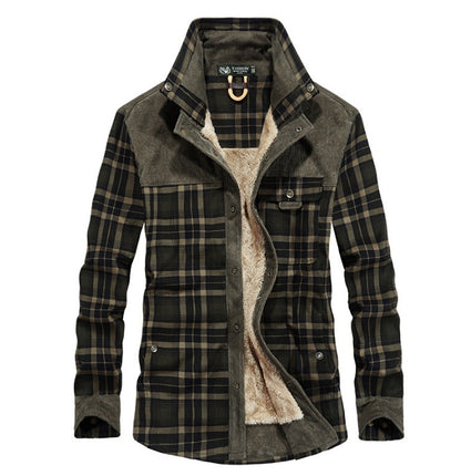 Pure Cotton Plaid Jacket