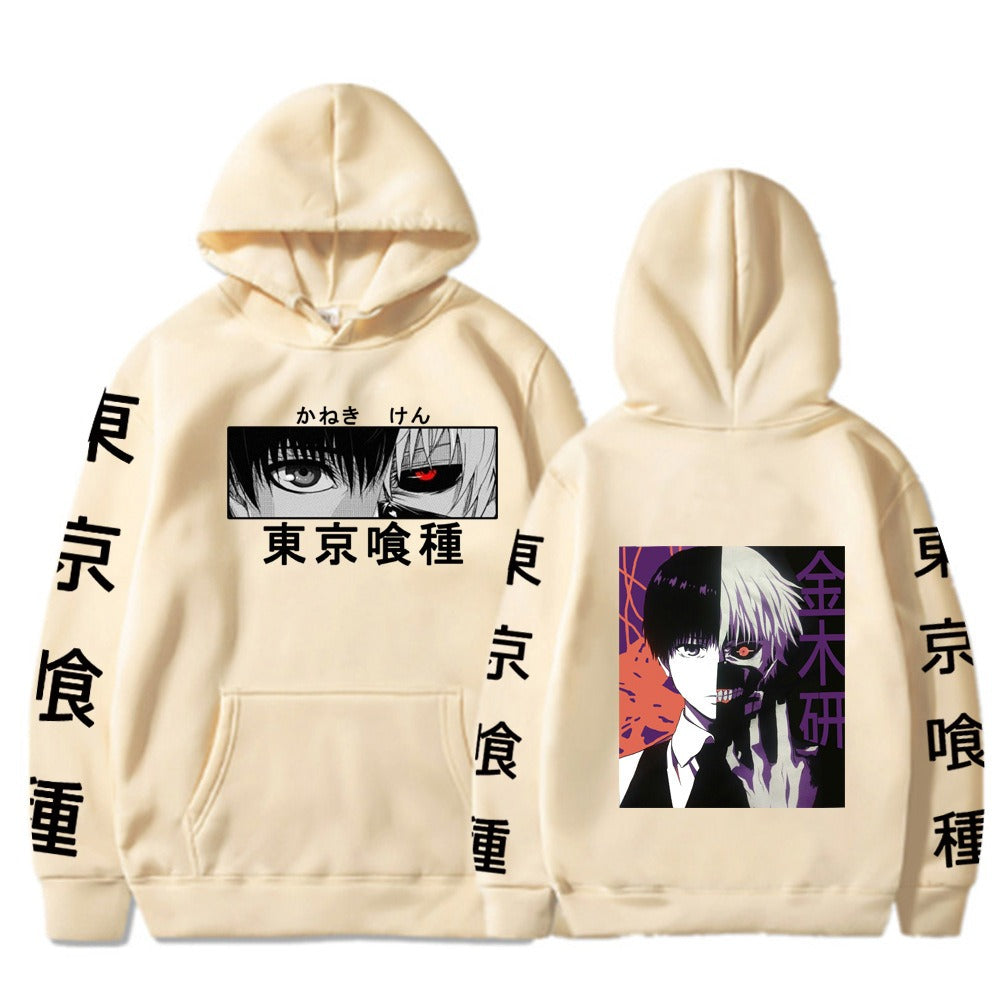 Sudadera con capucha de anime de Halloween de Tokyo Ghoul