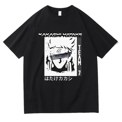 Camiseta tipo jersey de Naruto Kakashi