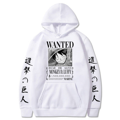 Luffy Hoodie Anime Attack Giant Hoodie