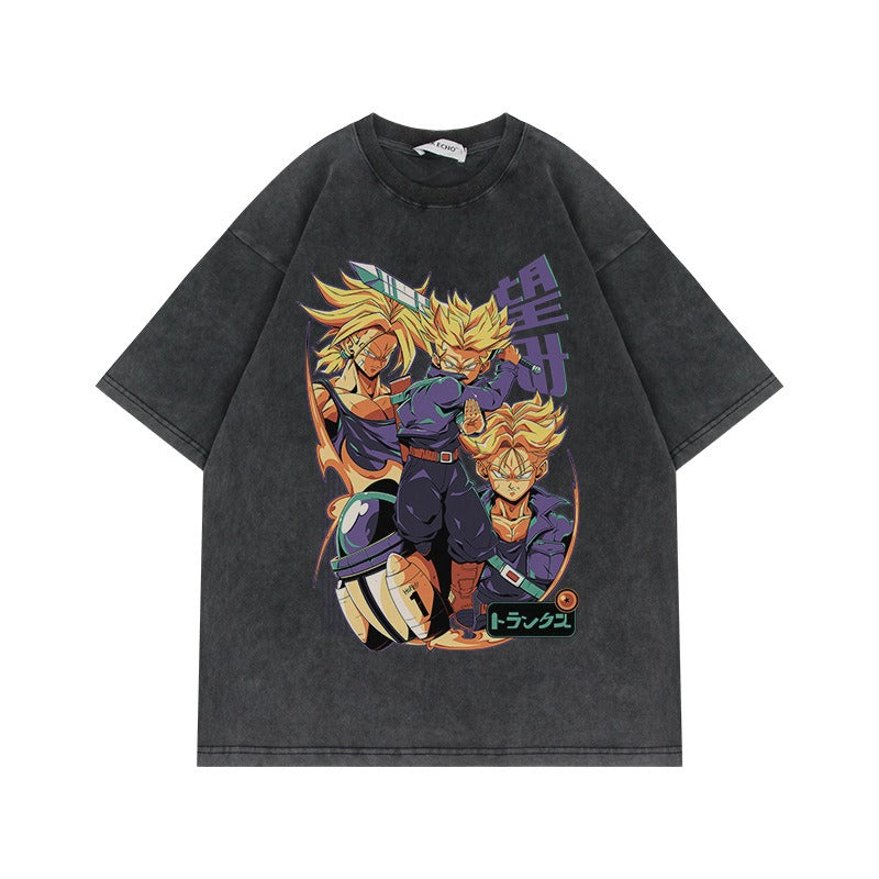 Camiseta de manga corta de Dragon Ball Oversize High Street