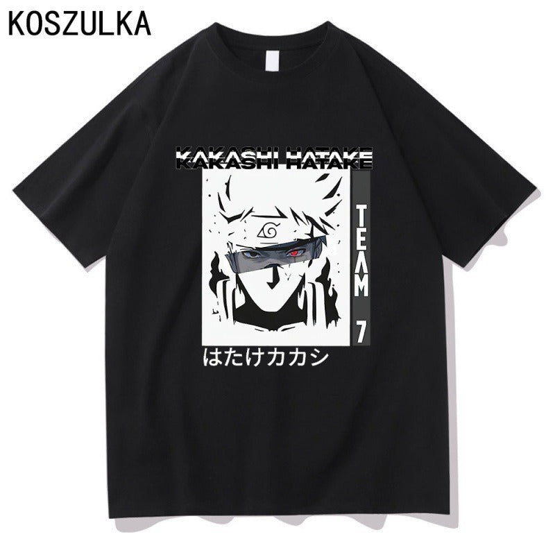 Camiseta tipo jersey de Naruto Kakashi