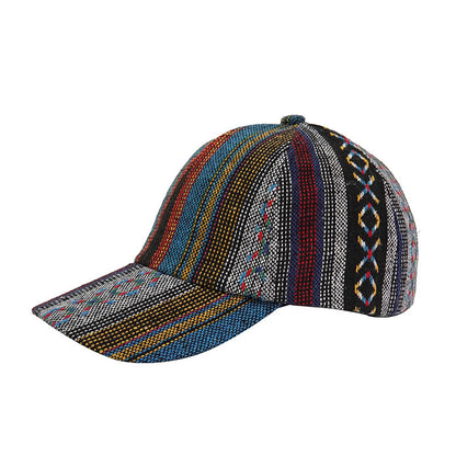 Ethnic Style Peaked Cap