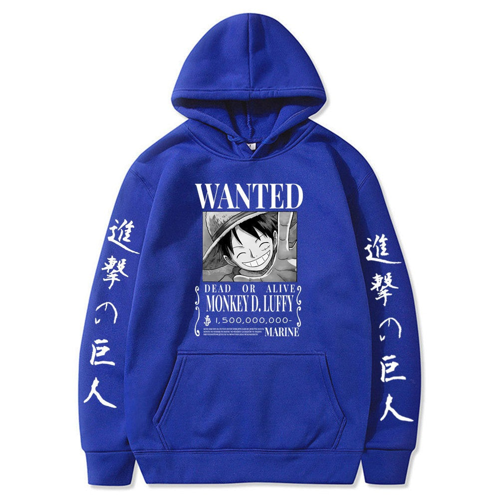 Luffy Hoodie Anime Attack Giant Hoodie