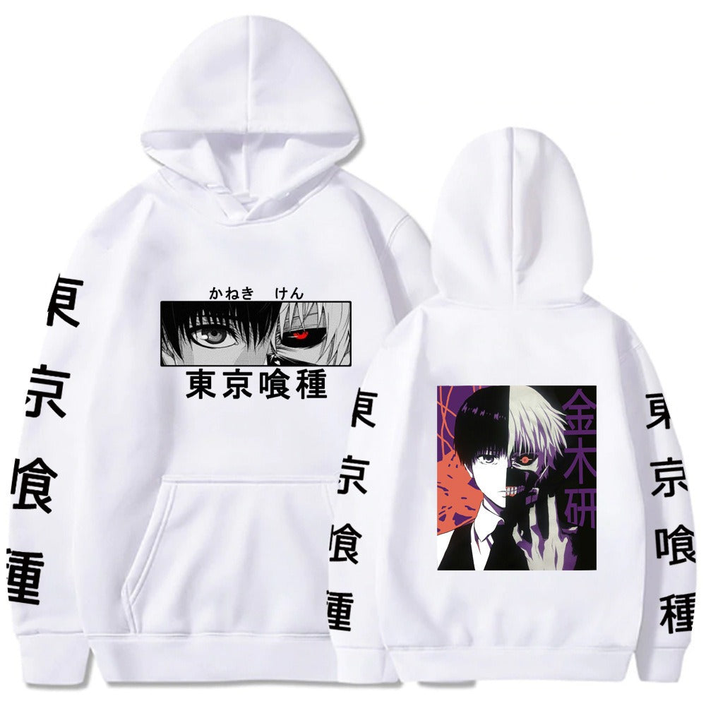 Sudadera con capucha de anime de Halloween de Tokyo Ghoul