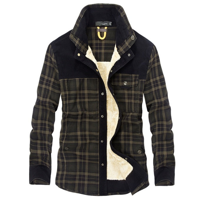 Pure Cotton Plaid Jacket