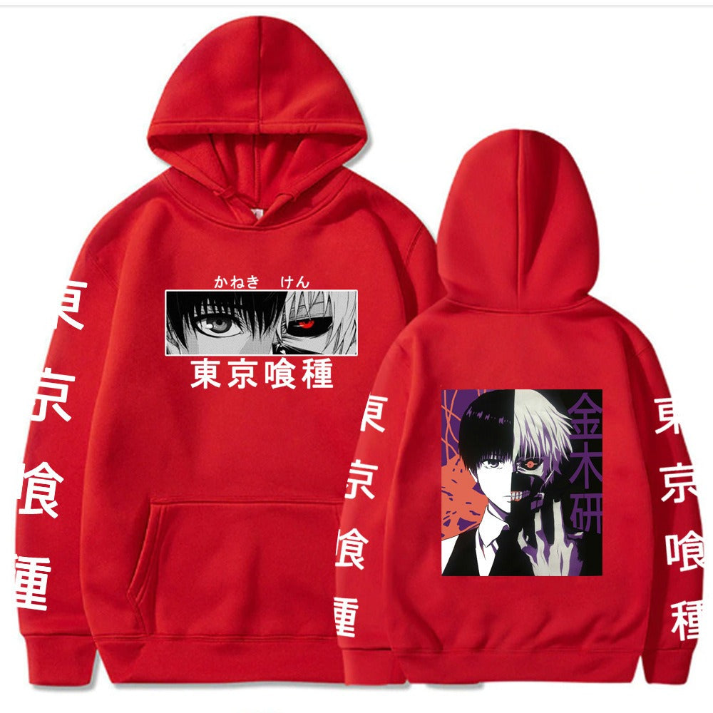 Sudadera con capucha de anime de Halloween de Tokyo Ghoul