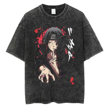 Naruto Old Washed short sleeved