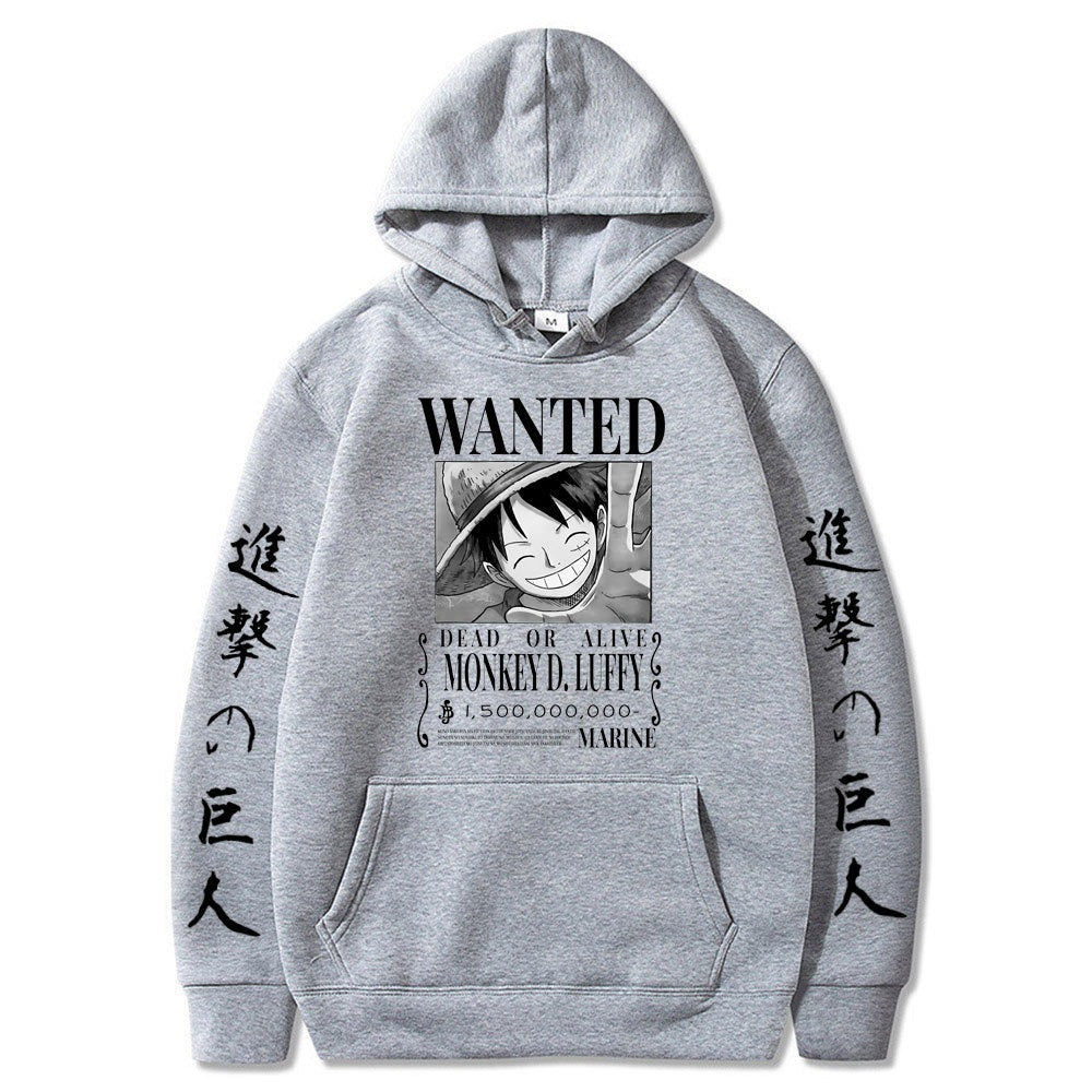 Luffy Hoodie Anime Attack Giant Hoodie