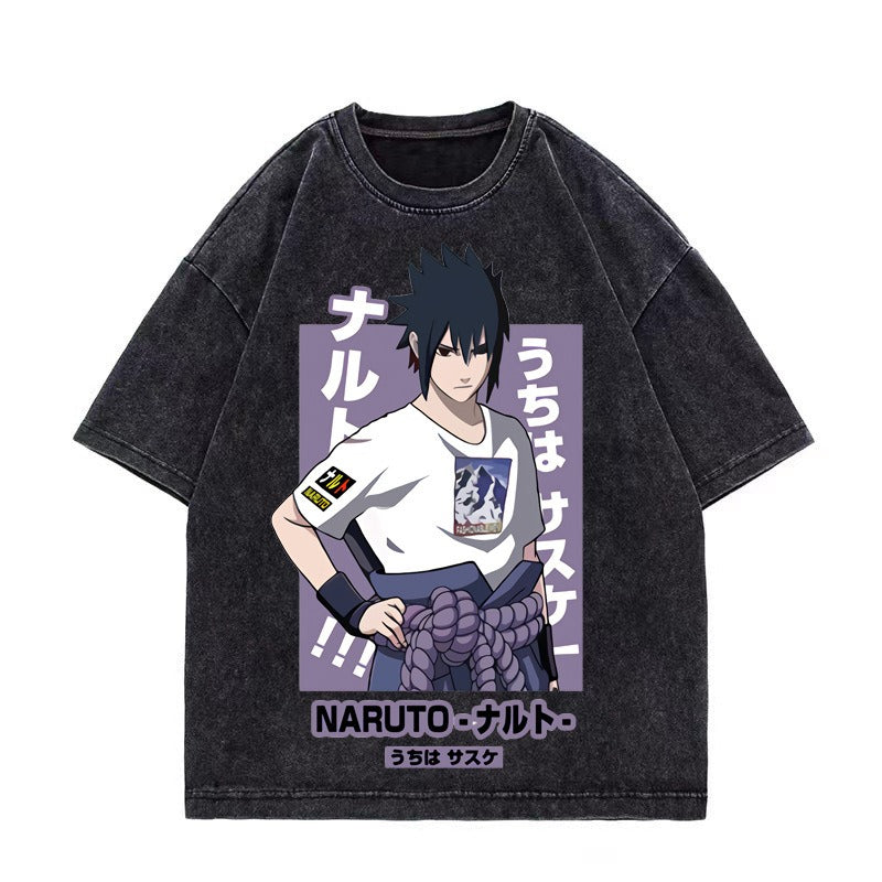 Naruto Print T-shirt Trendy