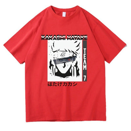 Camiseta tipo jersey de Naruto Kakashi