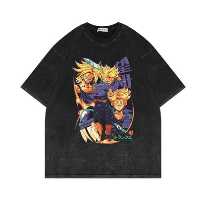 Camiseta de manga corta de Dragon Ball Oversize High Street