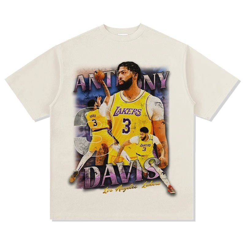 Anthony Davis Printed long And Short - Sleeved - SleekyStyleproduct_typeSleeky StyleApricot short sleevesSAnthony Davis Printed long And Short - Sleeved - SleekyStyleproduct_typeSleeky StyleApricot short sleevesSAnthony Davis Printed long And Short - Sleeved