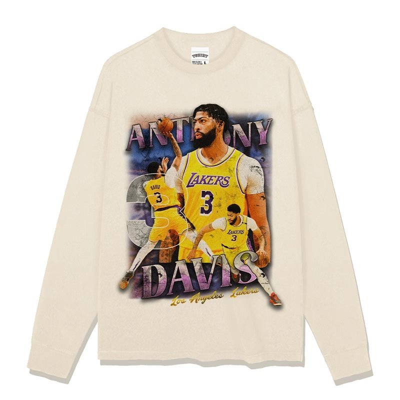 Anthony Davis Printed long And Short - Sleeved - SleekyStyleproduct_typeSleeky StyleApricot long sleevesSAnthony Davis Printed long And Short - Sleeved - SleekyStyleproduct_typeSleeky StyleApricot long sleevesSAnthony Davis Printed long And Short - Sleeved