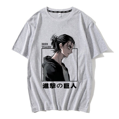 Attack on Titan clothes peripheral short - sleeved - SleekyStyleproduct_typeSleeky StyleBlackSAttack on Titan clothes peripheral short - sleeved - SleekyStyleproduct_typeSleeky StyleBlackSAttack on Titan clothes peripheral short - sleeved