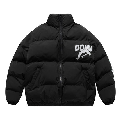 Graffiti Spray Paint Winter Jacket