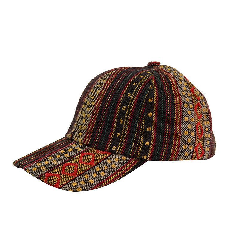 Ethnic Style Peaked Cap