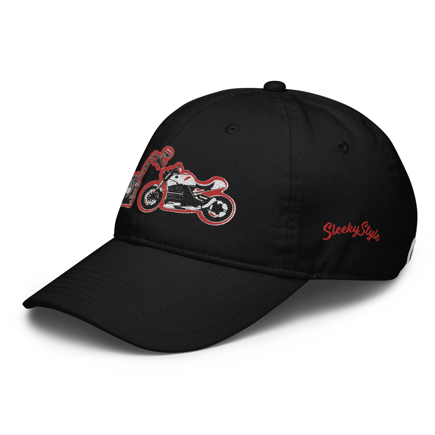 Gorra de papá con el logo de Champion de Moterbikes