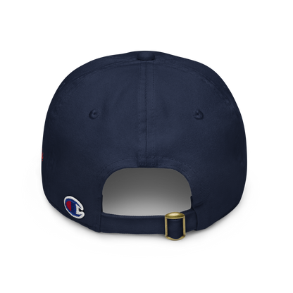 Gorra de papá con el logo de Champion de Moterbikes