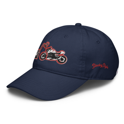 Gorra de papá con el logo de Champion de Moterbikes