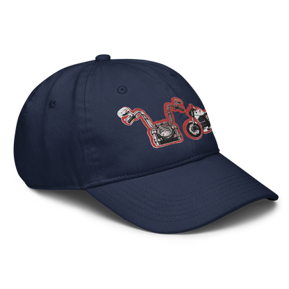 Gorra de papá con el logo de Champion de Moterbikes