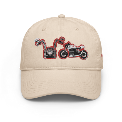 Gorra de papá con el logo de Champion de Moterbikes