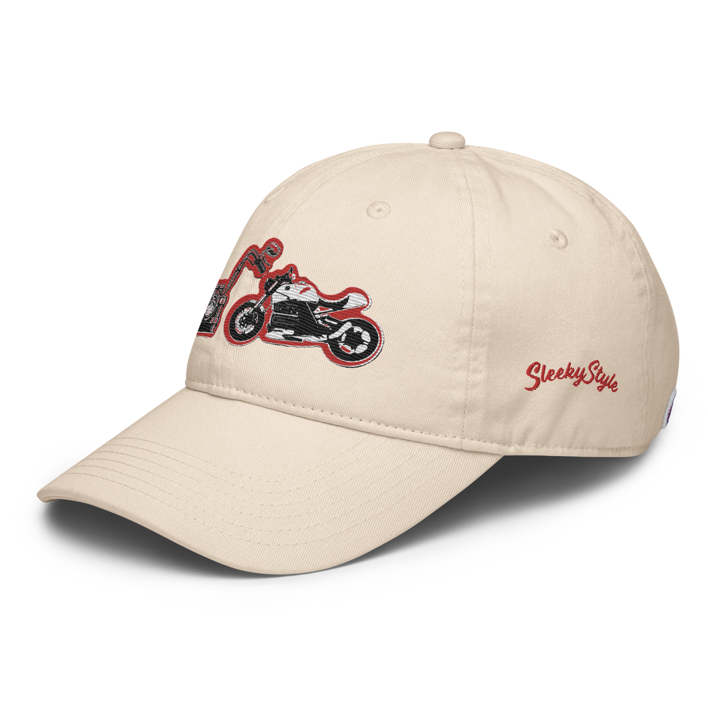 Gorra de papá con el logo de Champion de Moterbikes