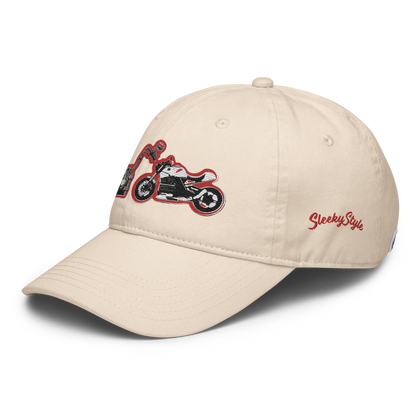 Gorra de papá con el logo de Champion de Moterbikes