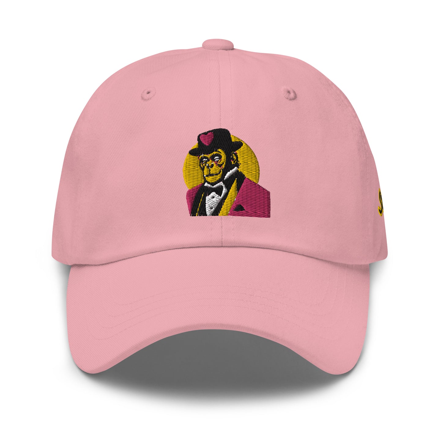 Gorra de chimpancé de alta costura