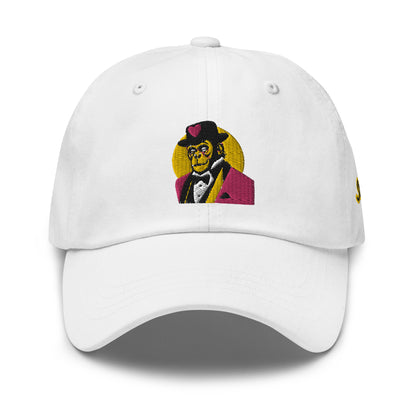 Gorra de chimpancé de alta costura