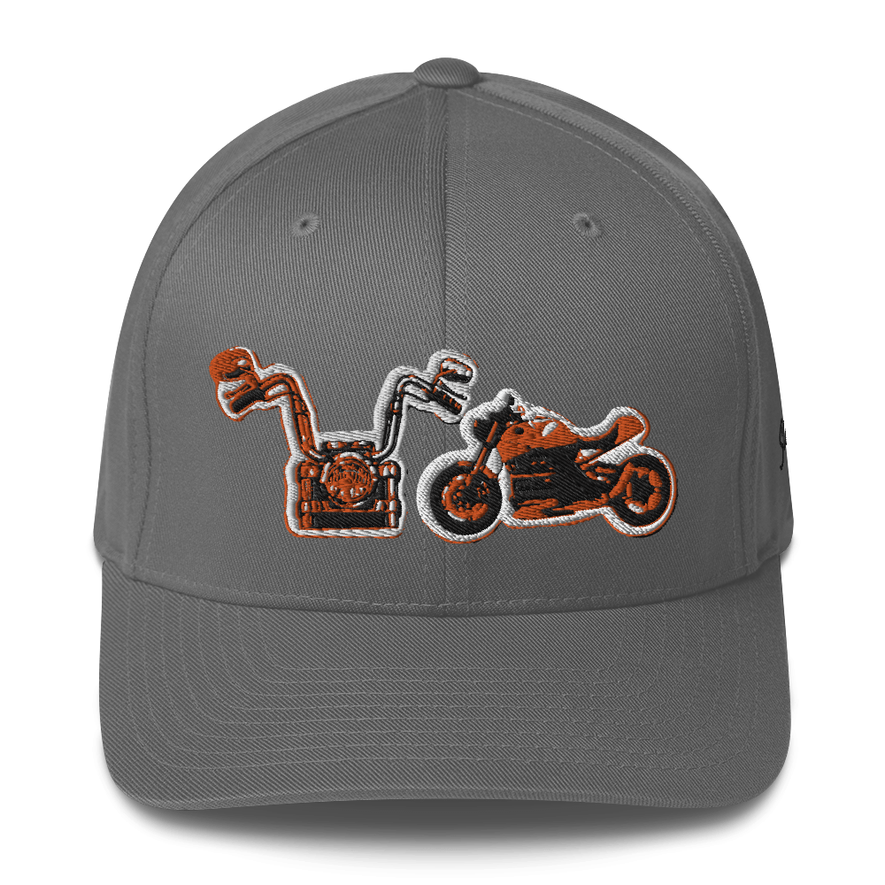 Gorra de sarga con el logo de Motorbikes Love