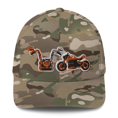 Gorra de sarga con el logo de Motorbikes Love