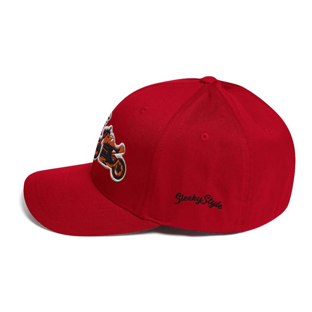 Gorra de sarga con el logo de Motorbikes Love