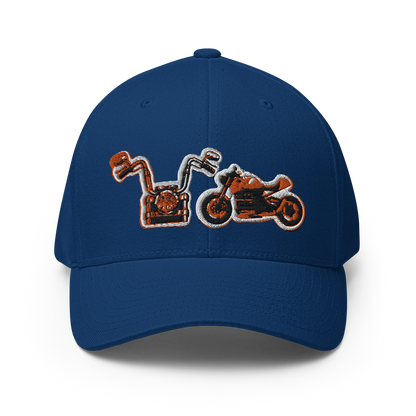 Gorra de sarga con el logo de Motorbikes Love