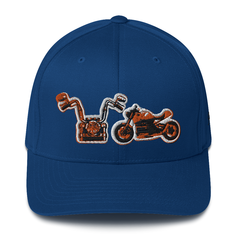 Gorra de sarga con el logo de Motorbikes Love