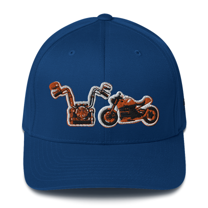 Gorra de sarga con el logo de Motorbikes Love