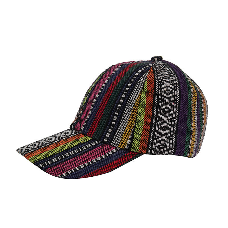 Ethnic Style Peaked Cap