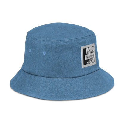 SleekyStyle Denim Bucket Hat