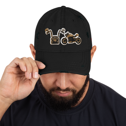 Gorra de papá con motos