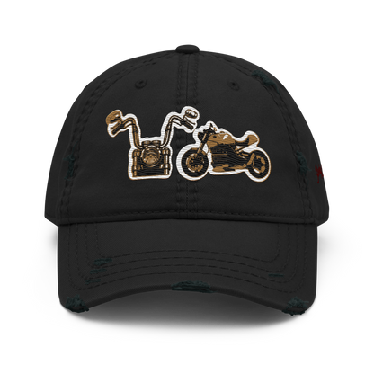 Gorra de papá con motos