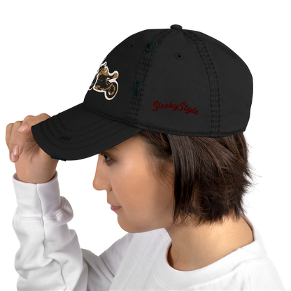 Gorra de papá con motos