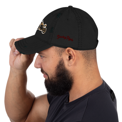 Gorra de papá con motos
