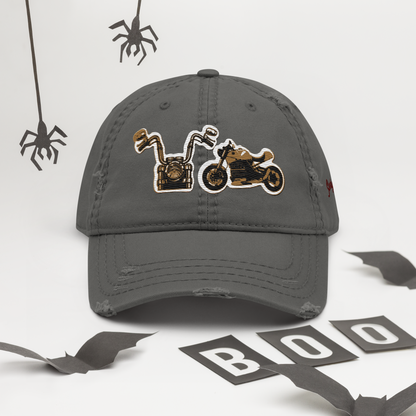 Gorra de papá con motos