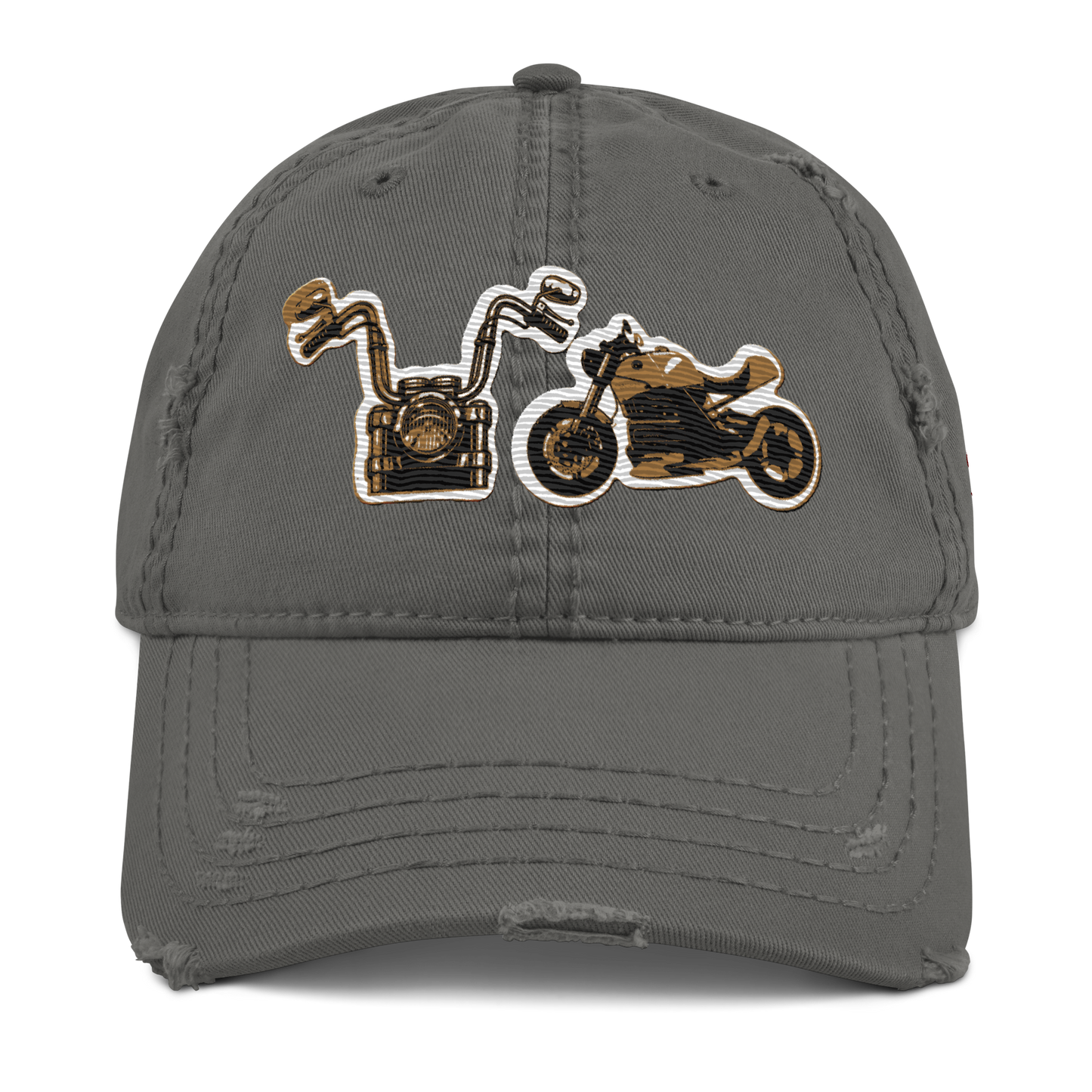 Gorra de papá con motos