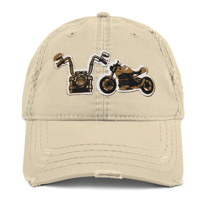 Gorra de papá con motos