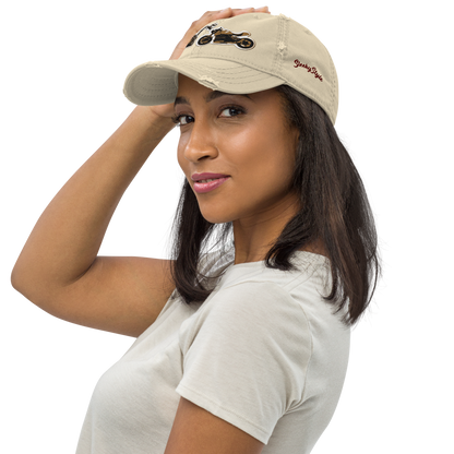 Gorra de papá con motos
