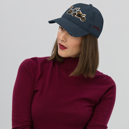 Gorra de papá con motos