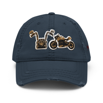 Gorra de papá con motos
