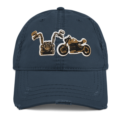 Gorra de papá con motos
