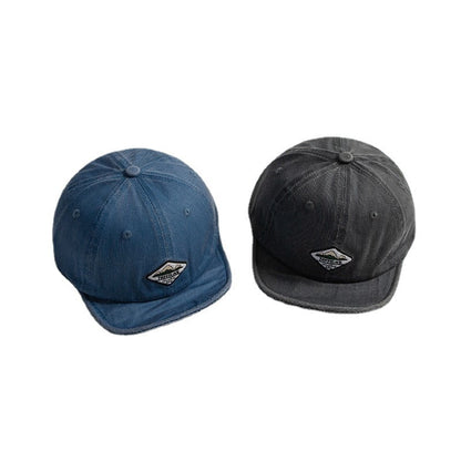 Short Brim Washed Denim